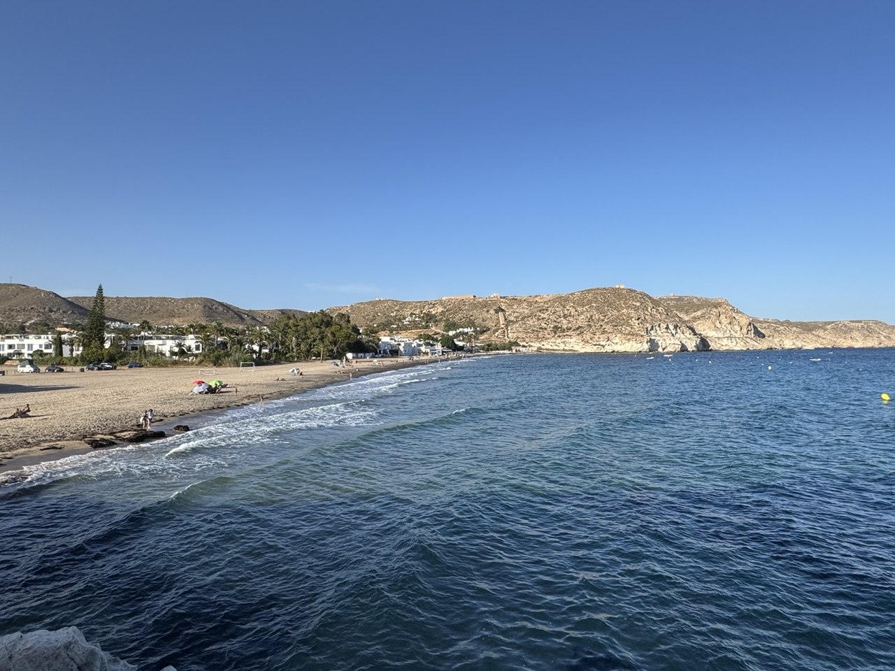 Playa de Agua Amarga en Almería