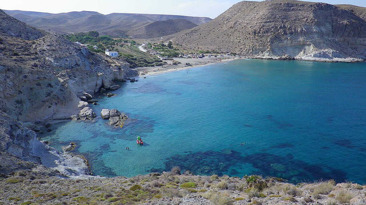 Cala del Plomo en Níjar, Almería