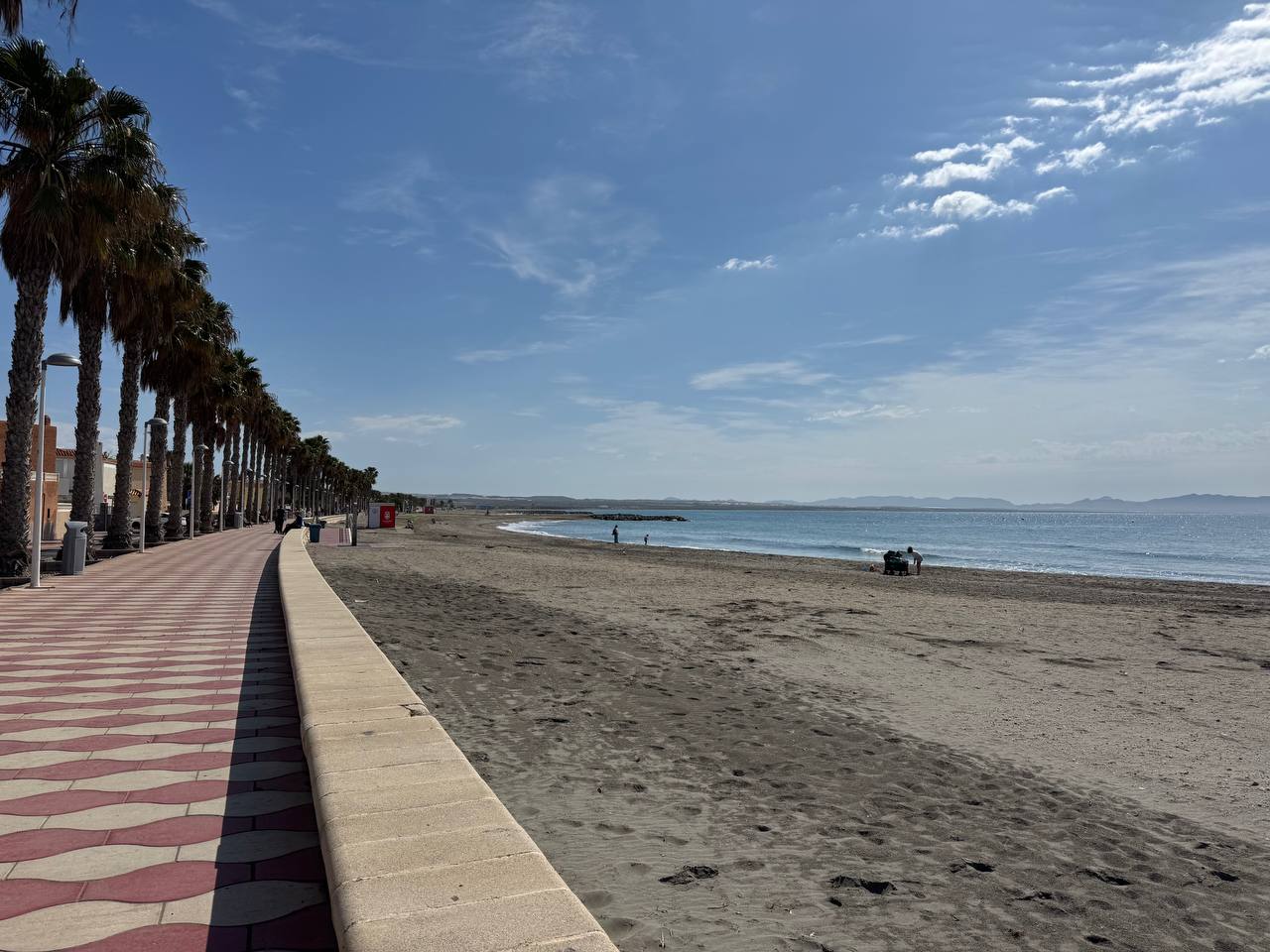 Playa de Costacabana en Almería