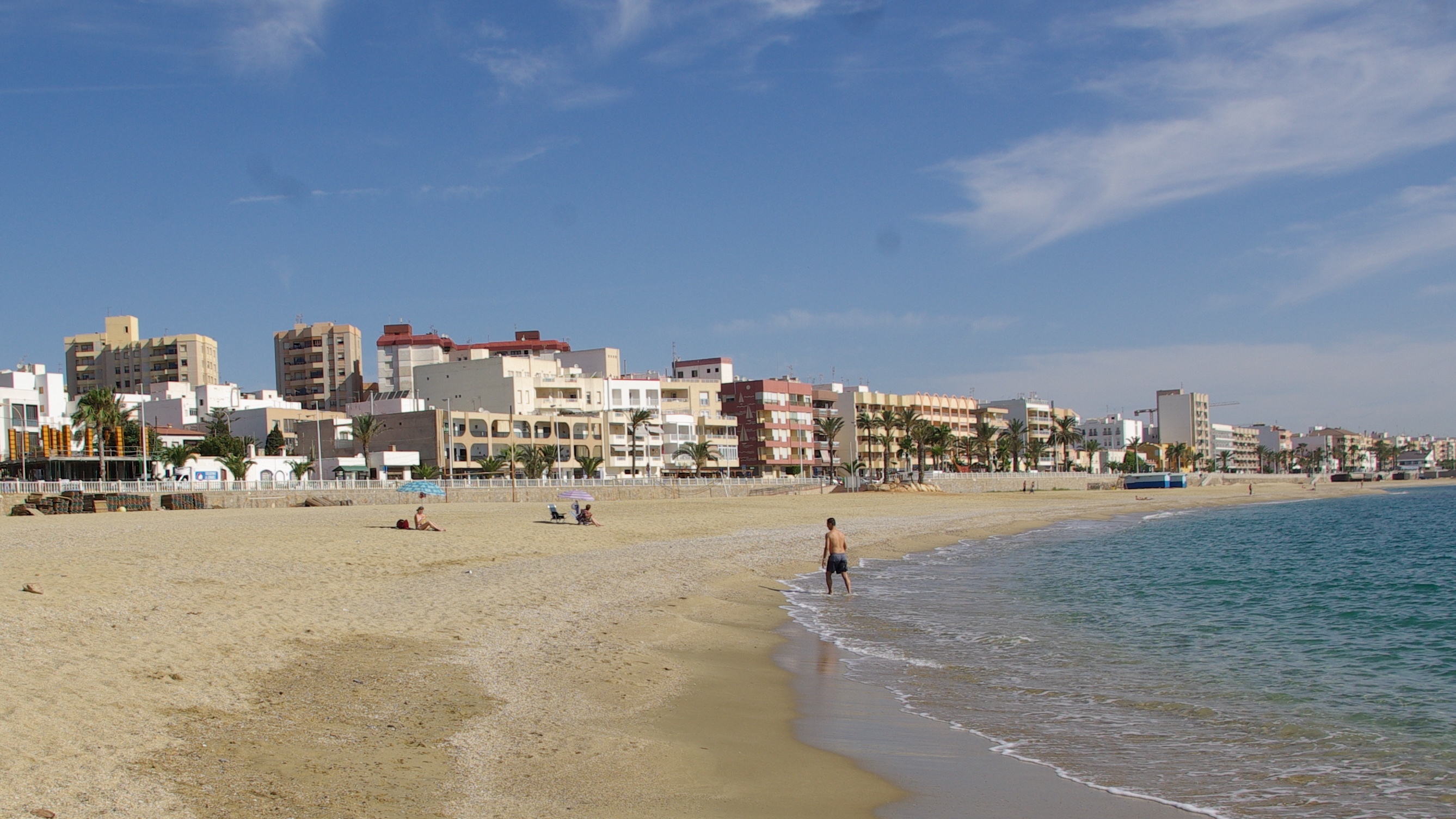 Playa de Garrucha en Almería