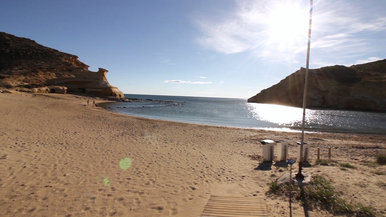 Playa de Los Cocedores en Pulpí, Almería