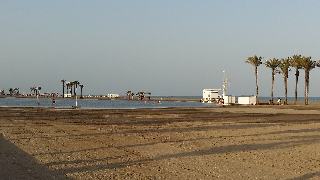 Playa Serena en Roquetas de Mar, Almería