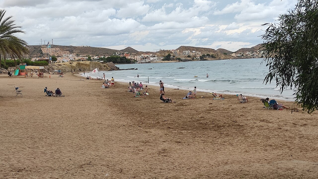 Playa Calypso en San Juan de los Terreros, Almería